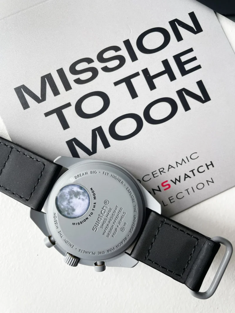 MoonSwatch “mission to moon” Swiss quartz movement AAA Bioceramic
