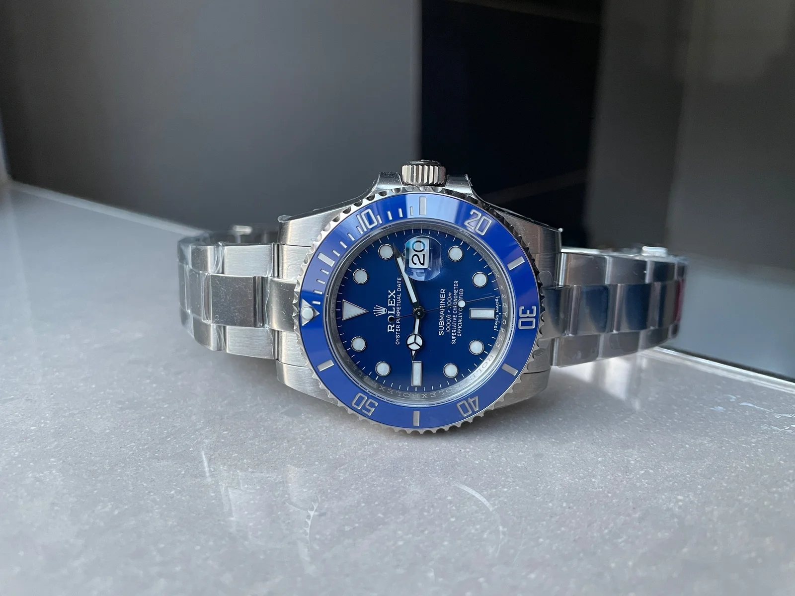 Submariner 116619 LB Blue Ceramic 904L Steel VSF 11 Best Edition VS3135