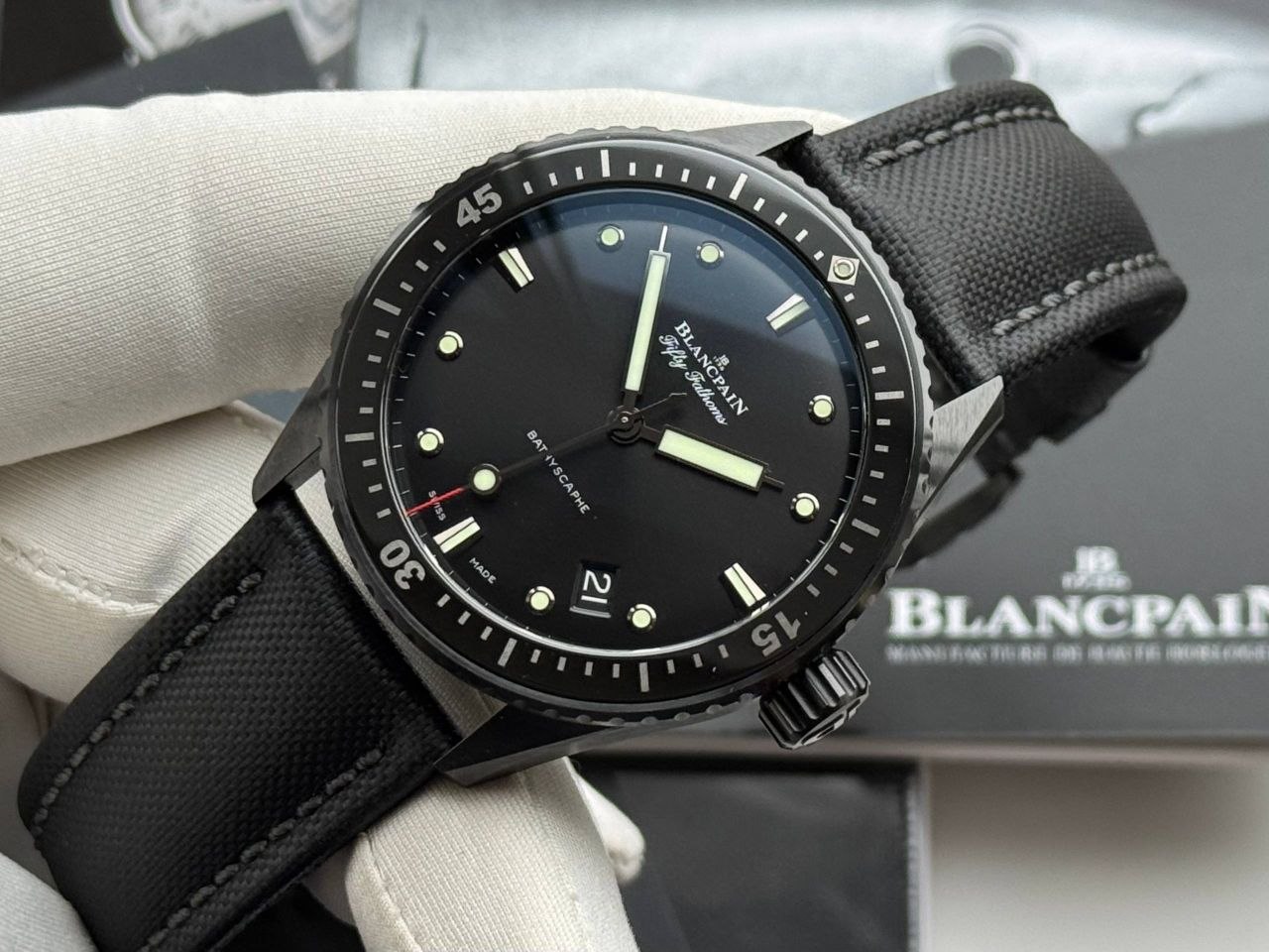 Blancpain Fifty Fathoms Bathyscaphe Ceramic5