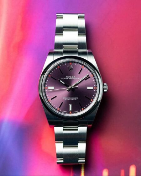 Rolex Oyster Perpetual 39 Grape Dial
